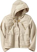 Thumbnail for your product : Old Navy Girls Cropped Utility Parkas