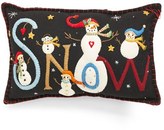 Thumbnail for your product : New World Arts 'Snow' Snowmen Accent Pillow