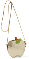 Thumbnail for your product : RED Valentino Metallic Leather Shoulder Bag