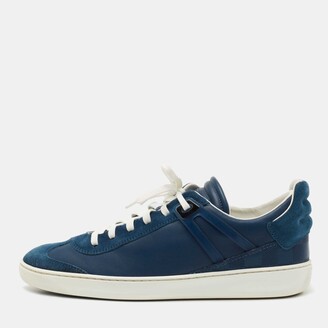 Louis Vuitton Dark Blue Epi Leather Sneakers (Men's), 9 - BOPF