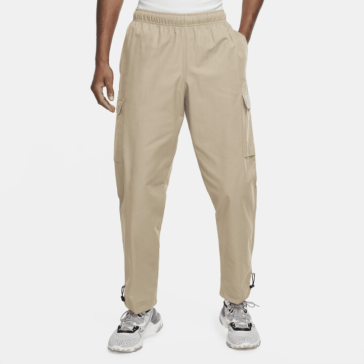 Nike Men's Sportswear Woven Cargo Pants in Brown - ShopStyle