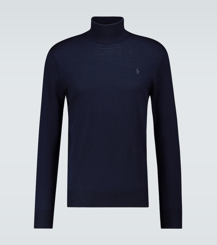 mens ralph lauren roll neck