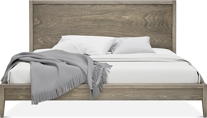 Huppe Edmond Wood Platform King Bed - Thumbnail 2