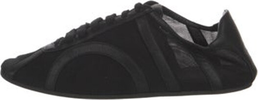 【関税込み】TOTEME ブラック キャンバス スニーカー Canvas sneakers in black - Toteme | Mytheresa