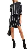 Thumbnail for your product : Rag & Bone Jacklin Gathered Striped Silk Mini Dress