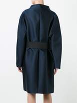 Thumbnail for your product : Paule Ka funnel neck belted coat