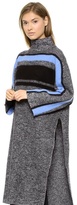 Thumbnail for your product : Tibi Long Striped Cape Pullover