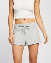 Thumbnail for your product : Calvin Klein Women's Grey Pyjama Bottoms - Reconsidered Comfort Lounge Shorts - Size M at The Iconic