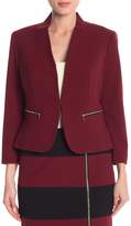 Thumbnail for your product : Nine West Zip Detail Blazer