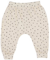 Thumbnail for your product : Emile et Ida Heart Print Pant in Ecru