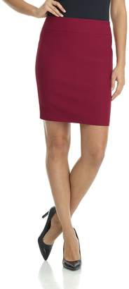 Rekucci Women's Ease In To Comfort Stretchable Above The Knee Pencil Skirt 19"