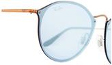 Thumbnail for your product : Ray-Ban Flat Lens Sunglasses - Lilac