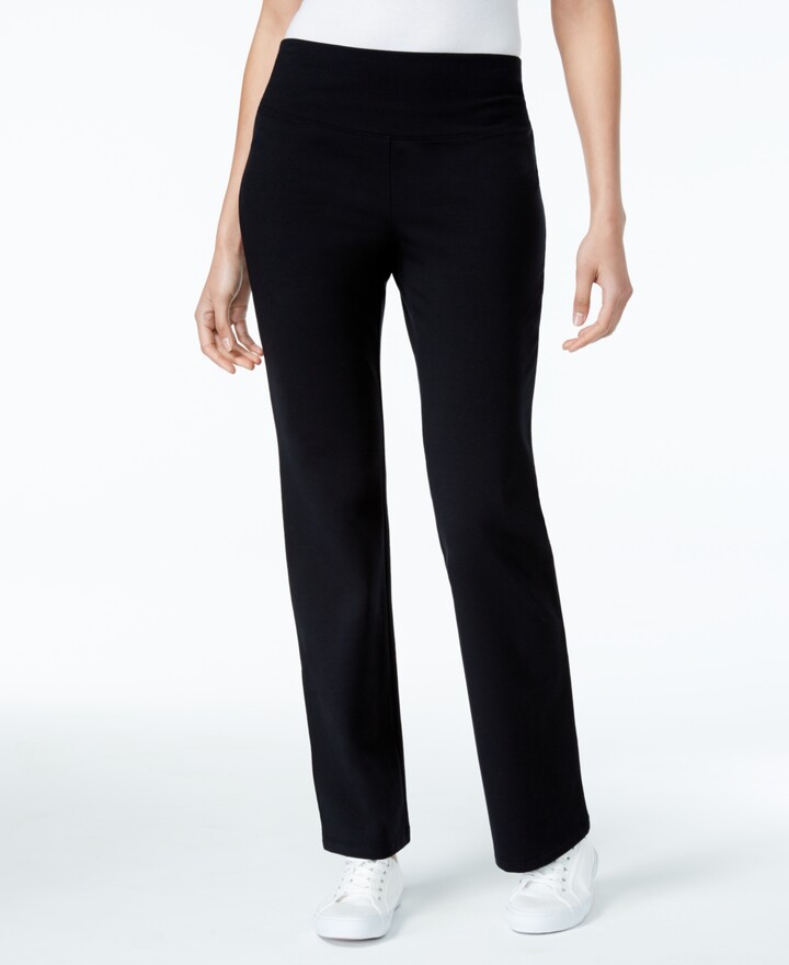 Style & Co Petite Gauze Wide-Leg Pull-On Pants, Created for Macy's - Macy's