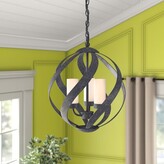 Thumbnail for your product : Gracie Oaks Victorino 3 - Light Shaded Globe Chandelier