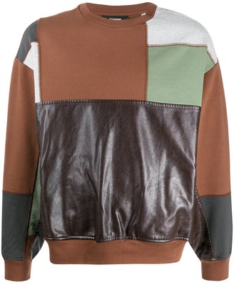 leather sweater mens