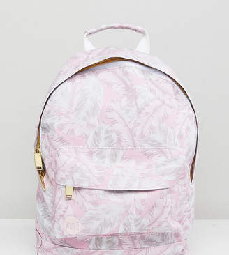 Mi-Pac Mi Pac Exclusive Mini Tumbled Backpack in Feather Print