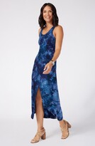 Thumbnail for your product : Karen Kane Tie Dye Front Slit Dress