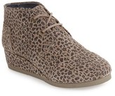 Thumbnail for your product : Toms Girl's 'Desert - Youth' Wedge Bootie