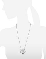 Thumbnail for your product : Kenzo Sterling Silver Cut Out Tiger Necklace