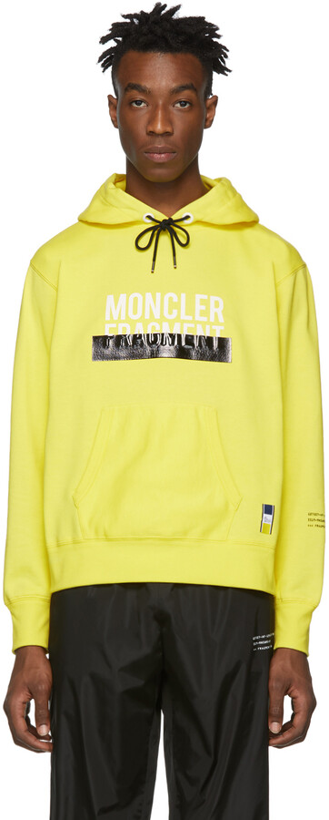 moncler yellow polo