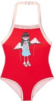 Thumbnail for your product : Little Marc Jacobs Printed Lycra One Piece Swimsuit