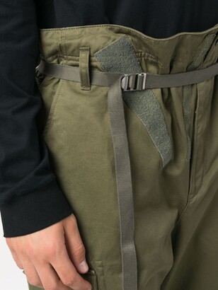 Comme des Garçons Homme Belted Tapered-Leg Cargo Trousers