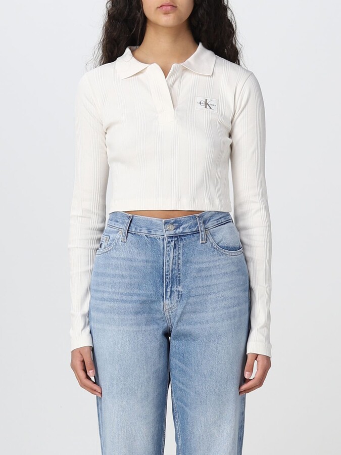 Calvin Jeans shirt woman - ShopStyle