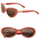 Thumbnail for your product : Tory Burch Plastic Cat's-Eye Sunglasses