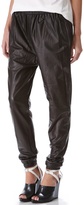 Thumbnail for your product : 3.1 Phillip Lim Leather Track Pants