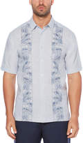 Thumbnail for your product : Cubavera Big & Tall Tropical Embroidered Panel Shirt