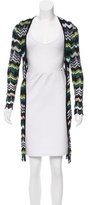 Thumbnail for your product : M Missoni Patterned Open-Front Cardigan
