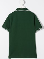 Thumbnail for your product : Stone Island Junior Contrast-Trim Logo Polo Shirt