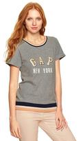 Thumbnail for your product : Gap Varsity logo sweatshirt top