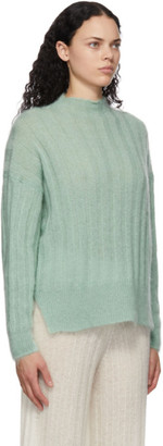 RUS Green Mohair Makura Sweater