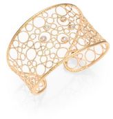Thumbnail for your product : Roberto Coin Bollicine Diamond & 18K Rose Gold Large Cuff Bracelet