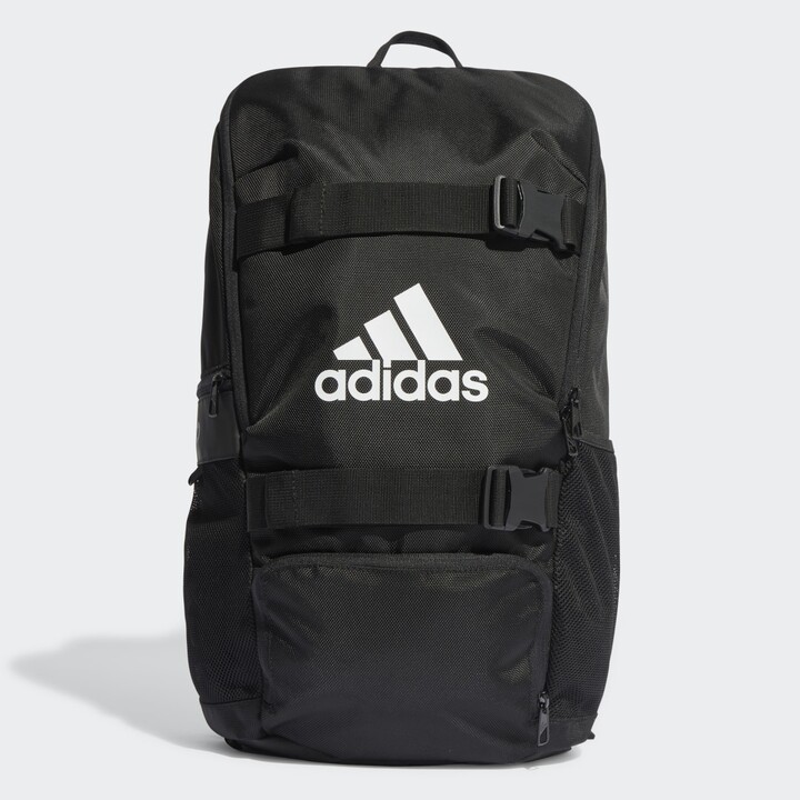 white adidas bag