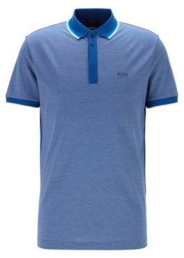 light blue hugo boss polo shirt
