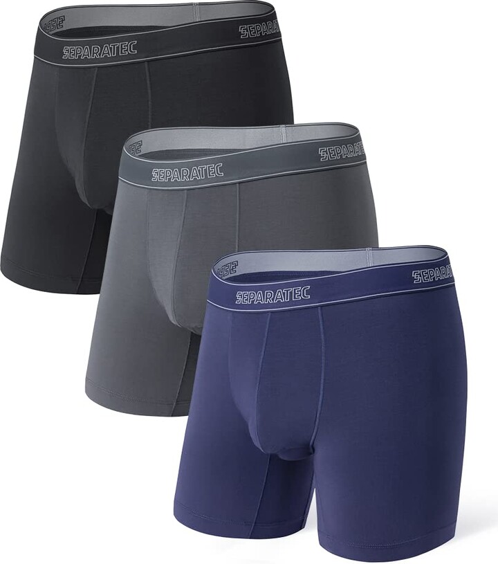 Separatec Men's Boxer Shorts 2.0 Micro Modal Underwear Soft Breathable ...