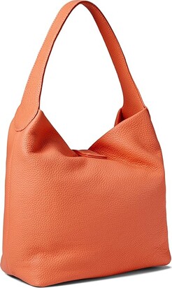 Dooney & Bourke Pebble II Small Logo Lock Sac (Coral) Handbags