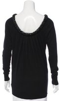 Thumbnail for your product : Magaschoni Silk Bead-Embellished Top