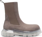 Thumbnail for your product : Rick Owens Leather Chelsea Boots