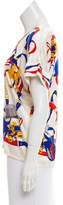 Thumbnail for your product : Escada Printed Silk Top