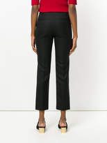 Thumbnail for your product : Petar Petrov cropped tailored trousers