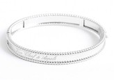 Thumbnail for your product : Van Cleef & Arpels excellent (EX) Stunning Authentic White Gold Perlee Signature Bracelet - Small Model