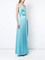 Thumbnail for your product : Diane von Furstenberg wrap front gown