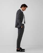 Thumbnail for your product : Express Slim Gray Flannel Wool-Blend Tuxedo Pant