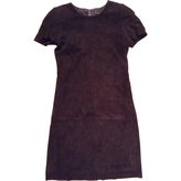 Thumbnail for your product : Theory Black Leather Dress