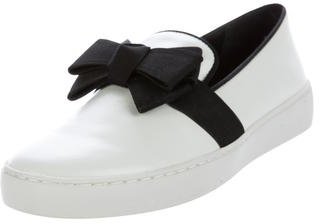 Michael Kors Val Runway Bow-Accented Sneakers