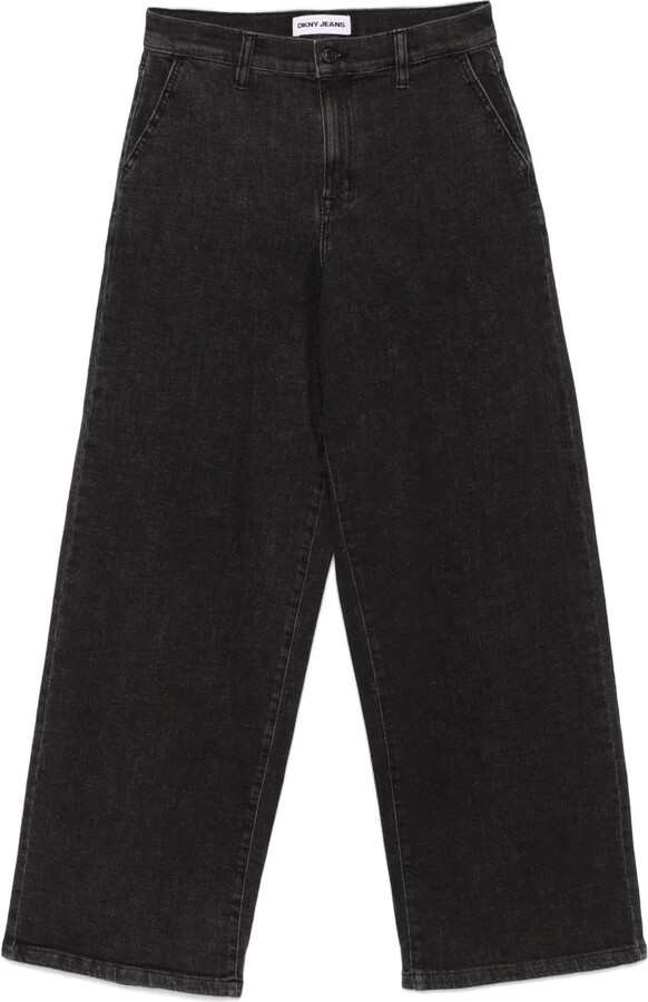 High-Rise Wide-Leg Jeans