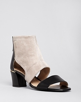 Thumbnail for your product : Delman Open Toe Sandals - Kara Low Heel